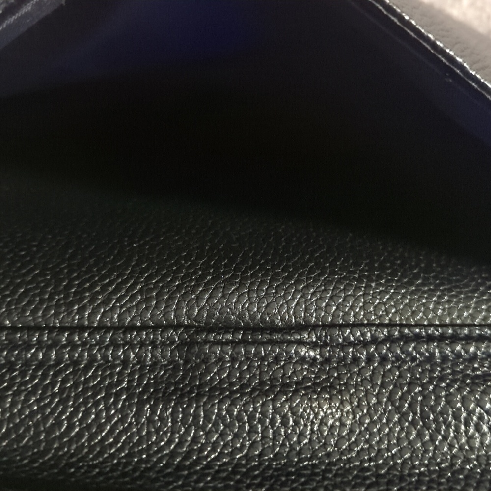 Black Leather Backpack - Picture 3 of 6